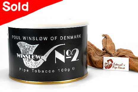 Poul Winslw No. 2 Pipe tobacco 100g Tin
